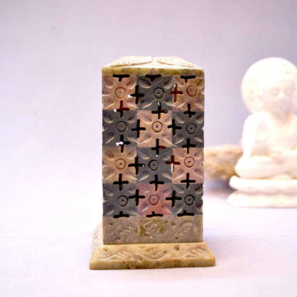 Chess Incense Holder- 5inch (Marble Soapstone)