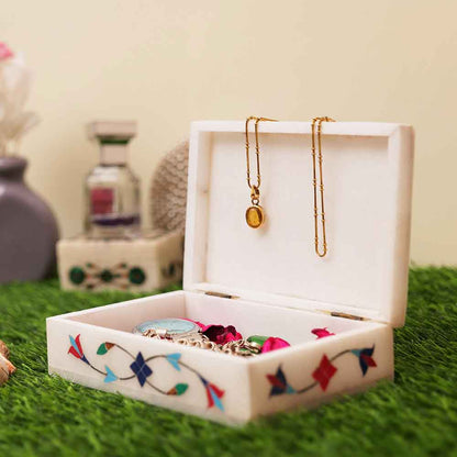 Mooi Inaly Marble Jewelry Box