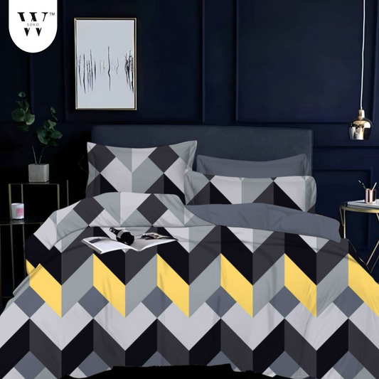 Ambrissa Premium Queen Size Bedsheet (90" x 100")- 300 TC