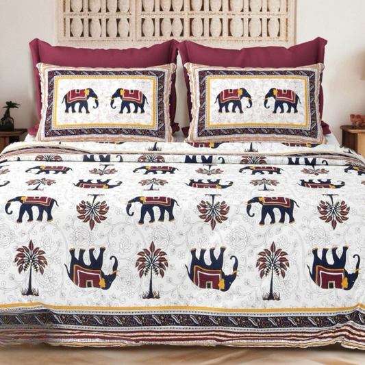 Jaipuri Block Print - King Size (108 x 108)