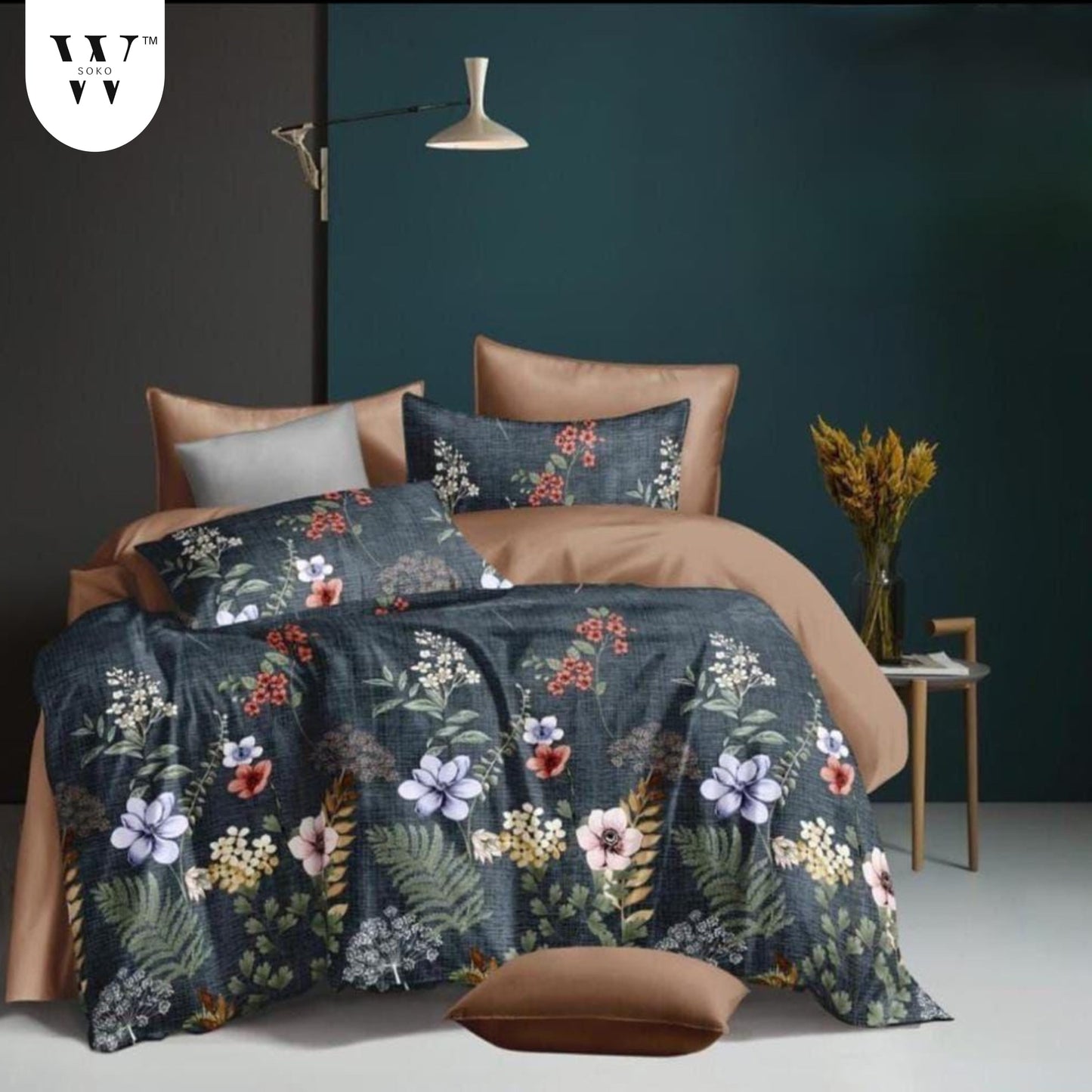 Luserelle Premium Single Bedsheet (60" x 90")- 144 TC