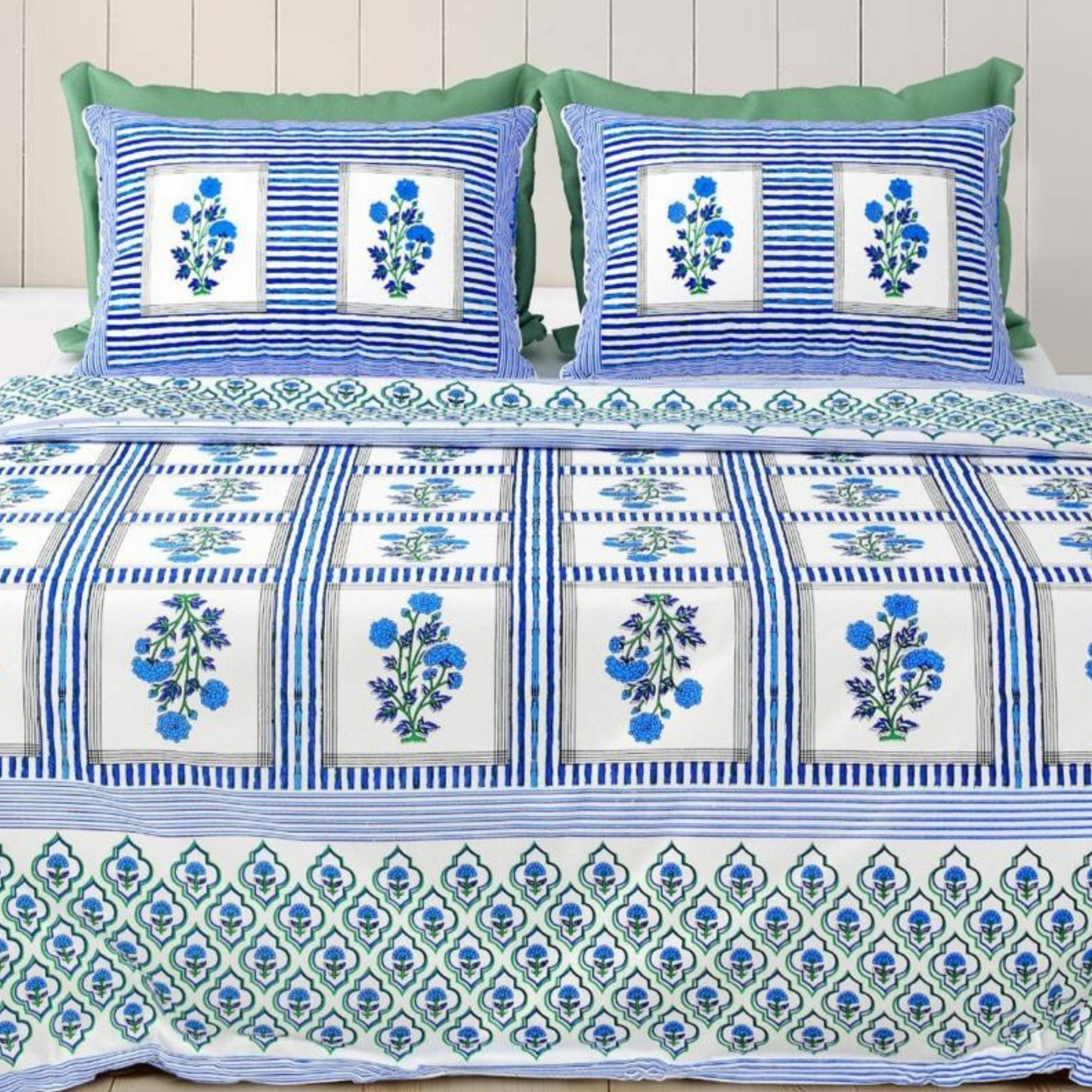 Jaipuri Block Print - King Size (108 x 108)