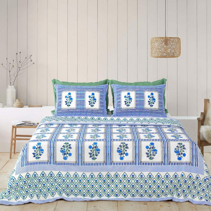 Jaipuri Block Print - King Size (108 x 108)