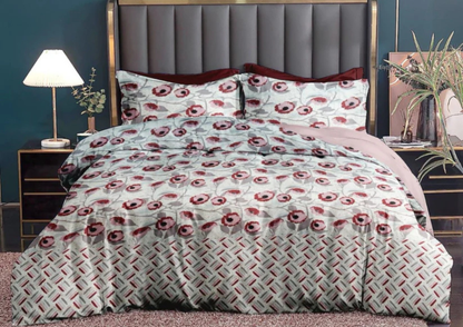 Marestha Premium King Size Bedsheet (108" x 108") - 400 TC