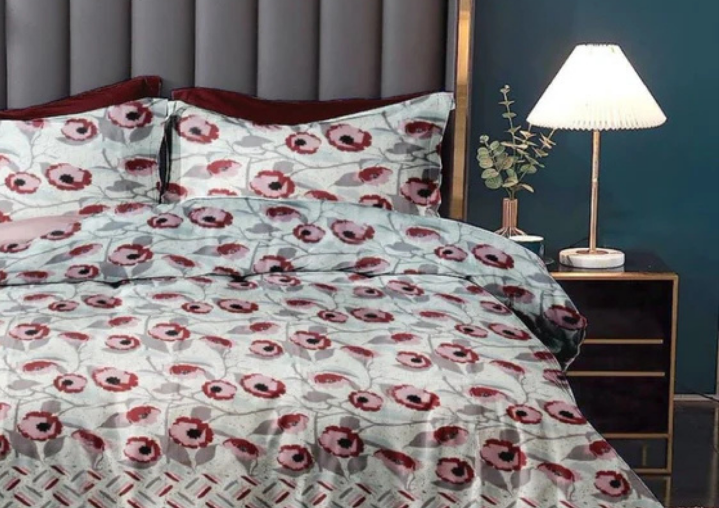 Marestha Premium King Size Bedsheet (108" x 108") - 400 TC