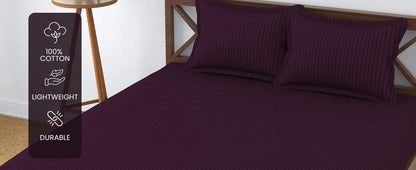 Fiora Premium Double Bedsheet (90" x 100") - 400 TC
