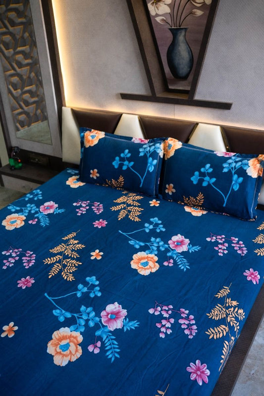 Amivra Premium Double Bedsheet (90" x 100") - 300 TC