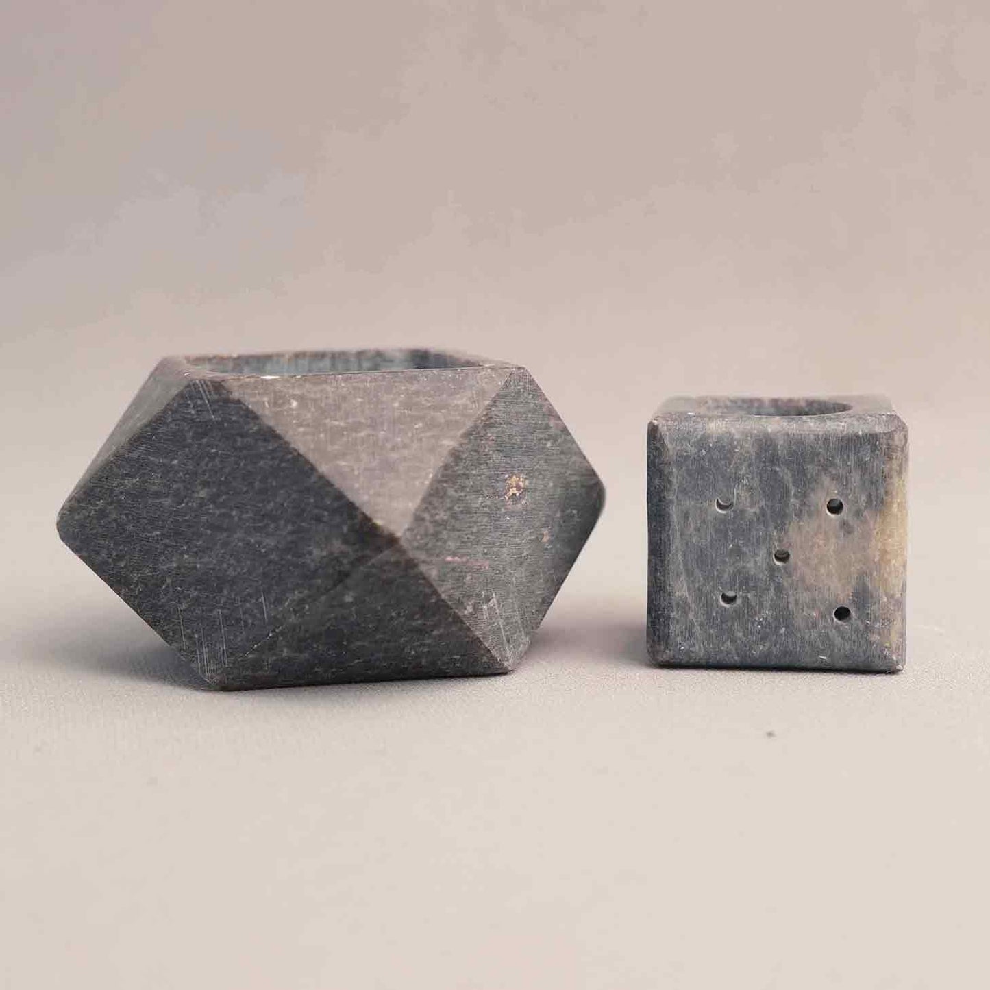 Diamond Incense Burner (Marble Soapstone)