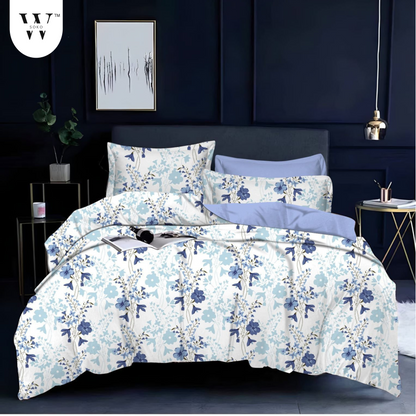 Cresita Premium Queen Size Bedsheet (90" x 100")- 300 TC