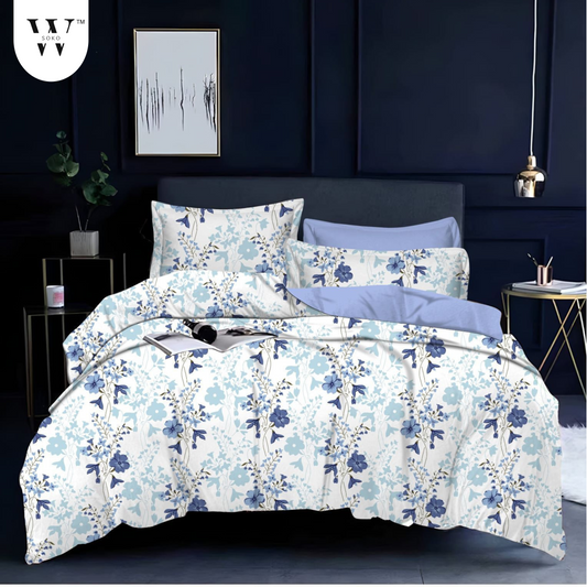 Cresita Premium Queen Size Bedsheet (90" x 100")- 300 TC