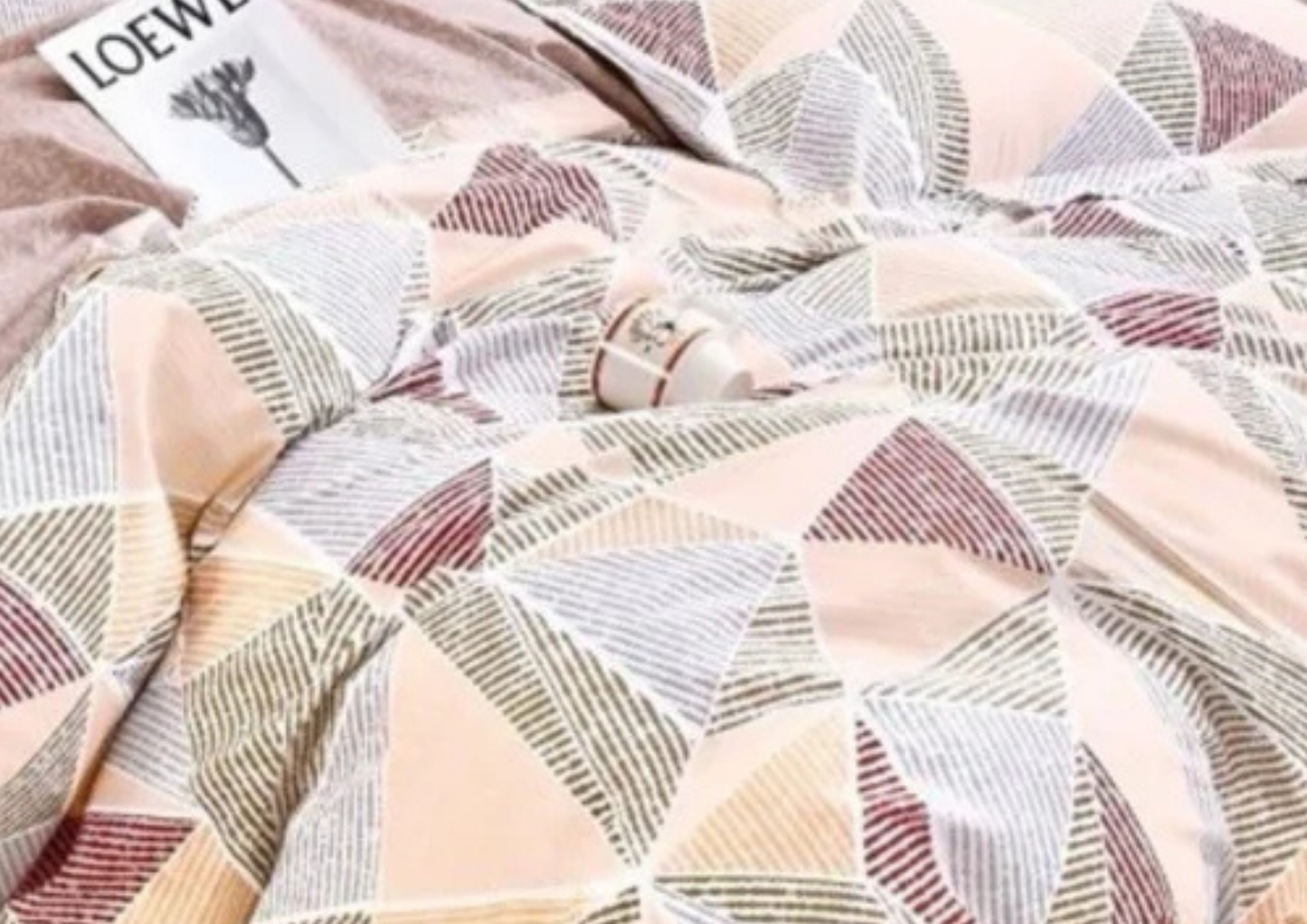 Harmoniae Premium King Size Bedsheet (108" x 108") - 400 TC