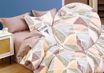 Harmoniae Premium King Size Bedsheet (108" x 108") - 400 TC