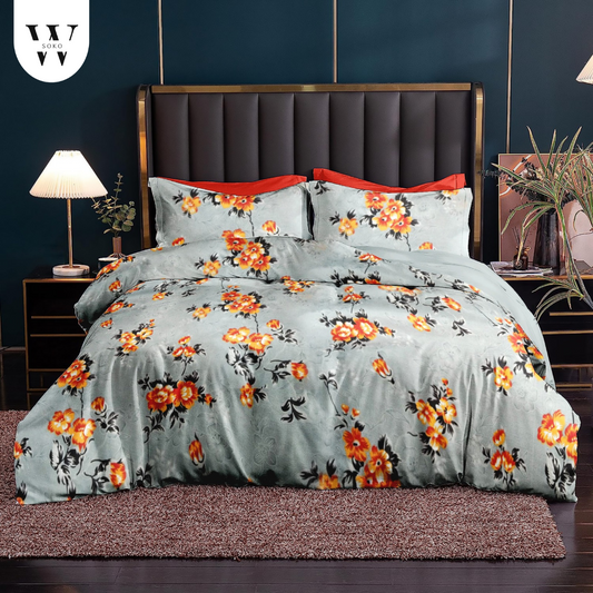 Felonne Premium Double Bedsheet (90" x 100") - 300 TC