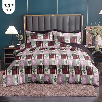 Clairis Premium Double Bedsheet (90" x 100") - 400 TC