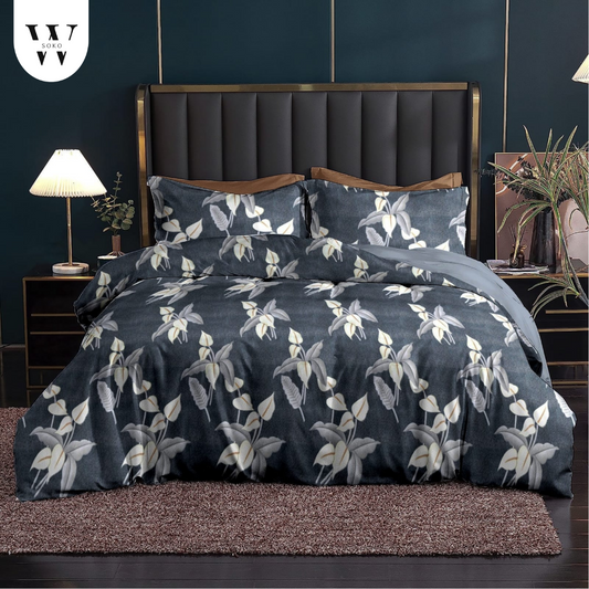 Brivora Premium Double Bedsheet (90" x 100") - 300 TC