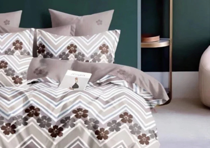 Brionea Premium King Size Bedsheet (108" x 108") 400 TC