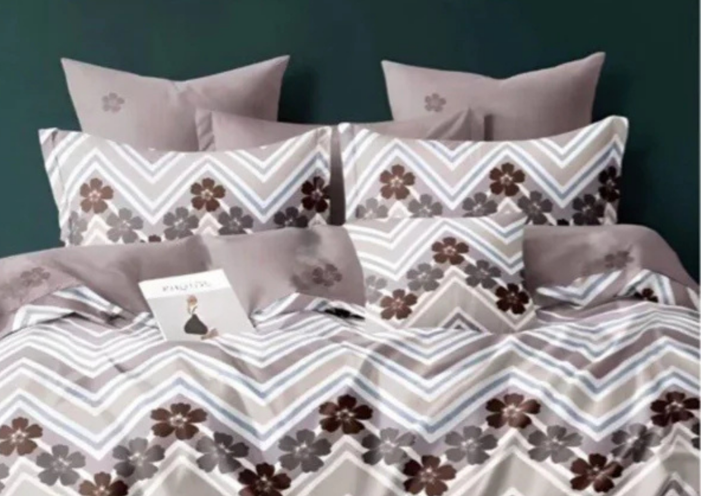 Brionea Premium King Size Bedsheet (108" x 108") 400 TC