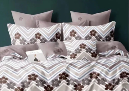 Brionea Premium King Size Bedsheet (108" x 108") 400 TC