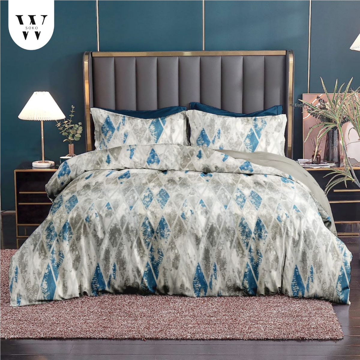 Eternis Premium Double Bedsheet (90" x 100") 300 TC