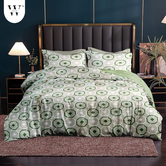 Ventovra Premium King Size Bedsheet (108" x 108") - 400 TC