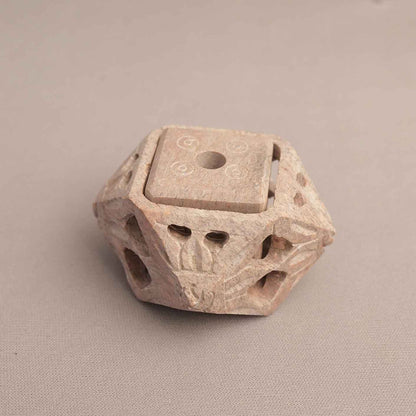 Floral Incense Stick Holder (Marble Soapstone)