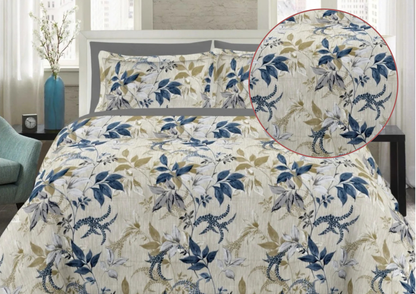 Fiorisse Premium King Size Bedsheet (108" x 108") - 400 TC