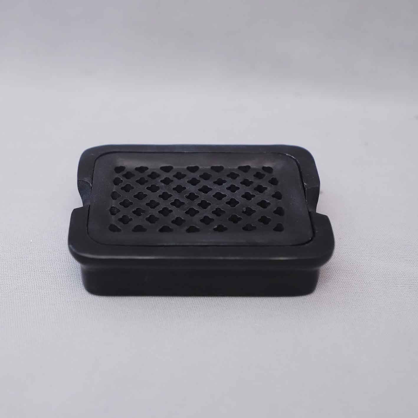 Black Soapstone Soap Dish