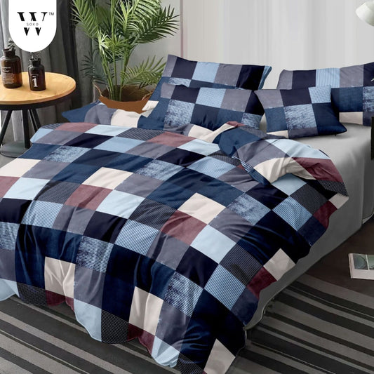 Pristova Premium Single Bedsheet (60" x 90")- 144 TC