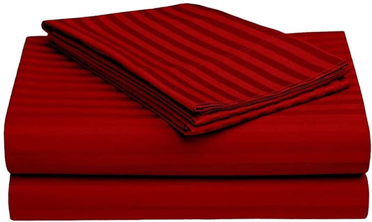 Lusoria Premium Queen Size Bedsheet (90" x 100") 300 TC