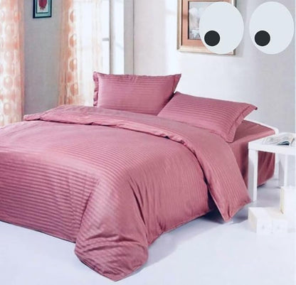 Elzoria Premium Queen Size Bedsheet (90" x 100") 300 TC