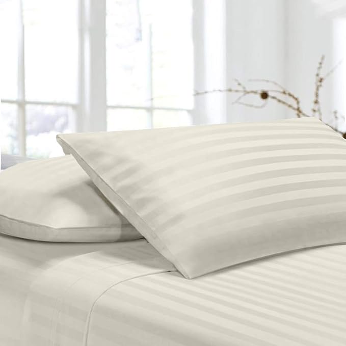 Crevessa Premium Queen Size Bedsheet (90" x 100") 300 TC