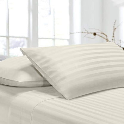 Crevessa Premium Queen Size Bedsheet (90" x 100") 300 TC