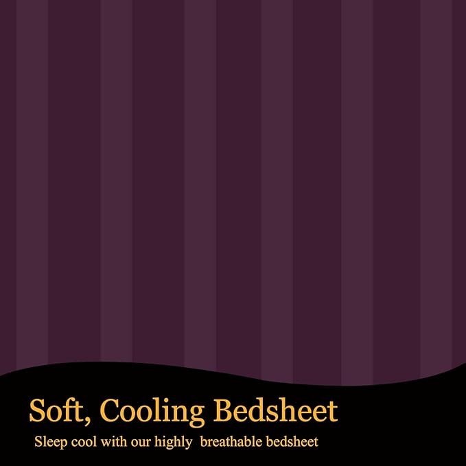 Fiora Premium Double Bedsheet (90" x 100") - 400 TC