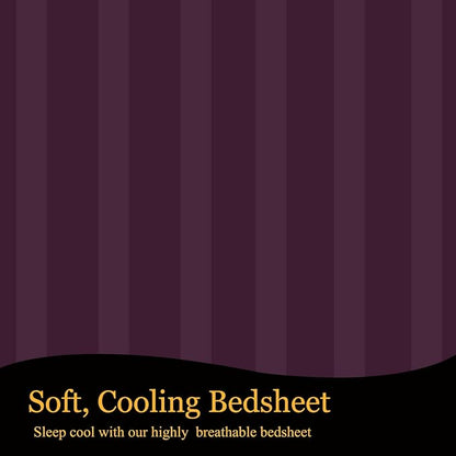 Fiora Premium Double Bedsheet (90" x 100") - 400 TC