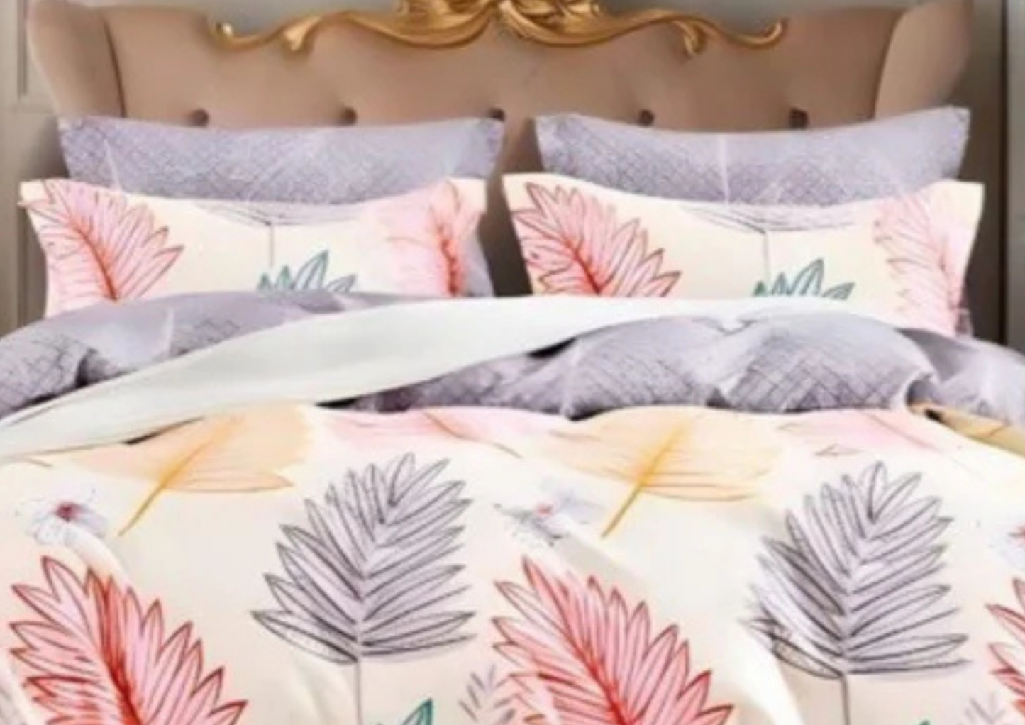 Aurellith Premium King Size Bedsheet (108" x 108") - 400 TC