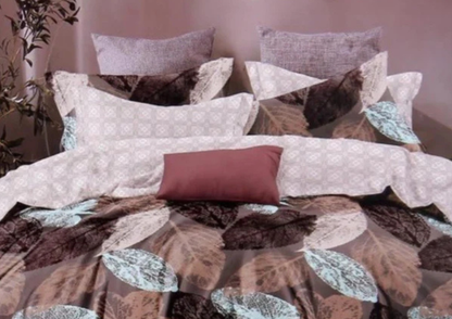 Fiorenique Premium King Size Bedsheet (108" x 108") - 400 TC