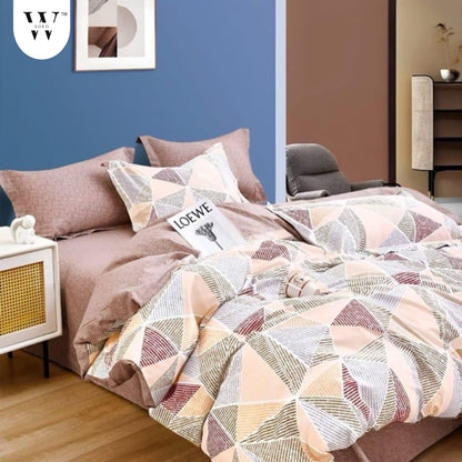 Harmoniae Premium King Size Bedsheet (108" x 108") - 400 TC