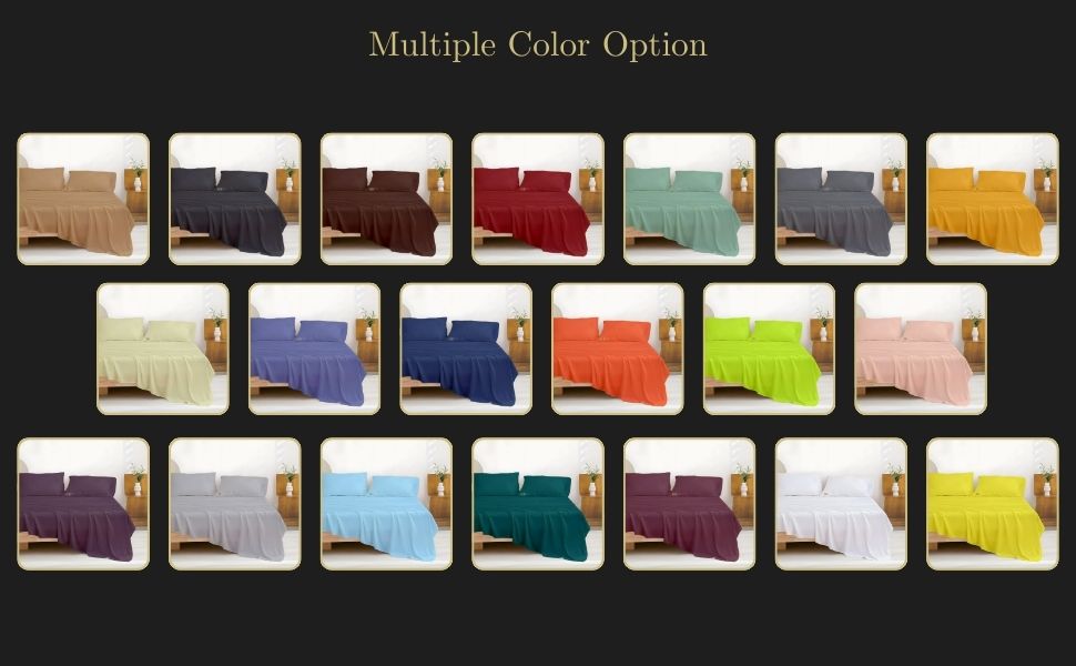 White-Lined Plain Premium King Size Bedsheet (108" x 108") - 400 TC