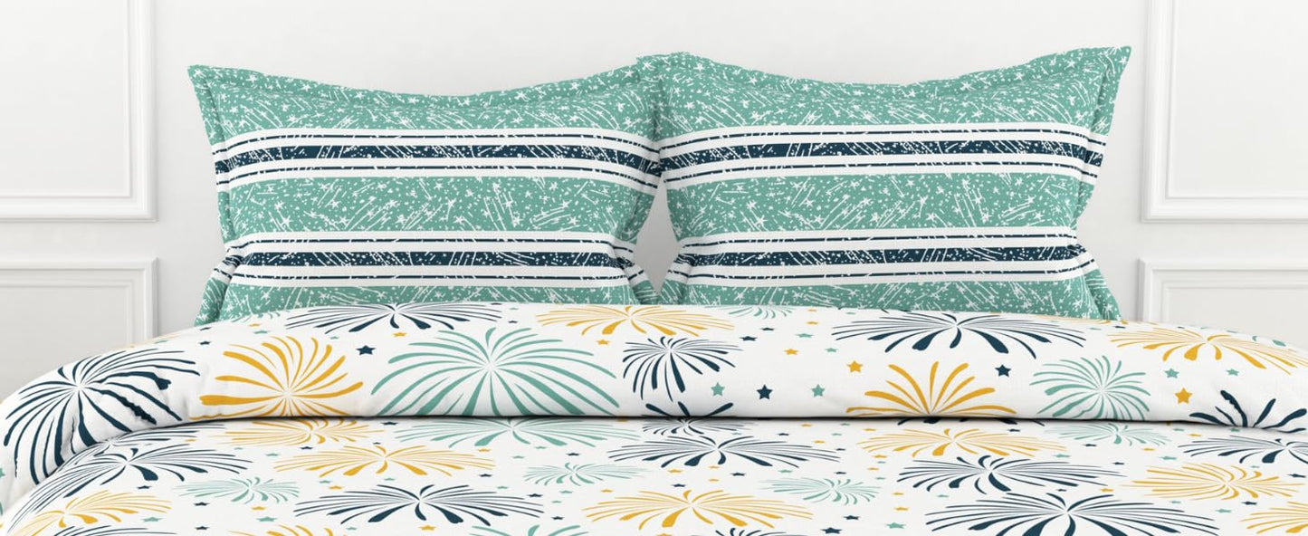 Harmovia Premium King Size Bedsheet (108" x 108")  400 TC