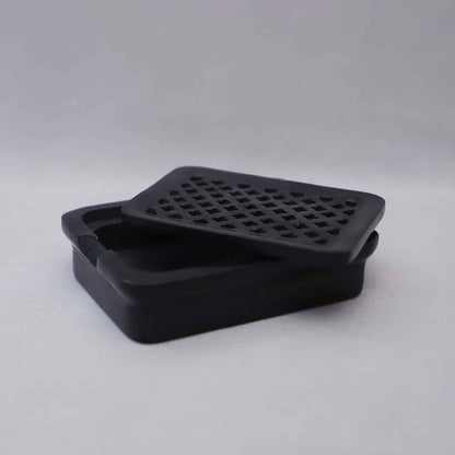 Black Soapstone Soap Dish