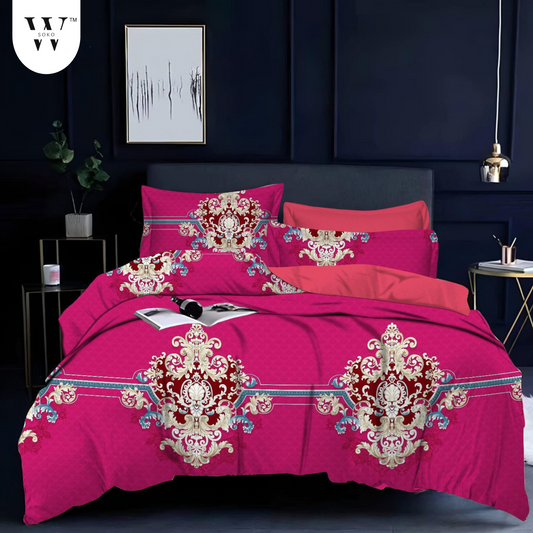 Lavessia Premium Queen Size Bedsheet (90" x 100") - 300 TC