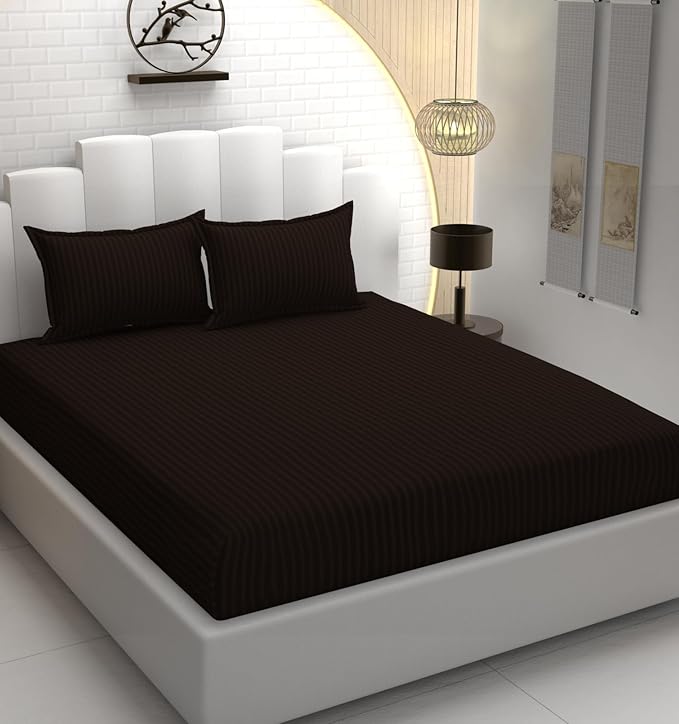 Meriva Premium Double Bedsheet (90" x 100") - 400 TC