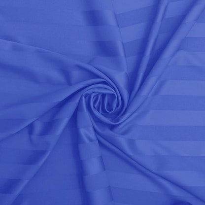Royal Bue Plain Premium King Size Bedsheet (108" x 108") - 400 TC