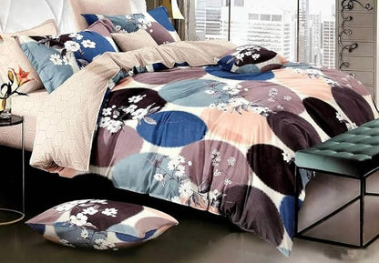 Novara Premium King Size Bedsheet (108" x 108") - 400TC