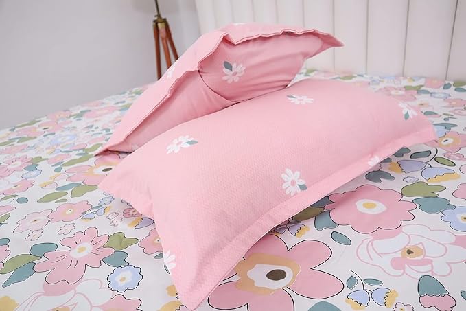 Ventonna Premium King Size Bedsheet (108" x 108") 300 TC