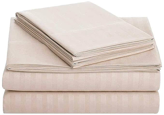 Lunoria Premium King Size Bedsheet (108" x 108") 400TC