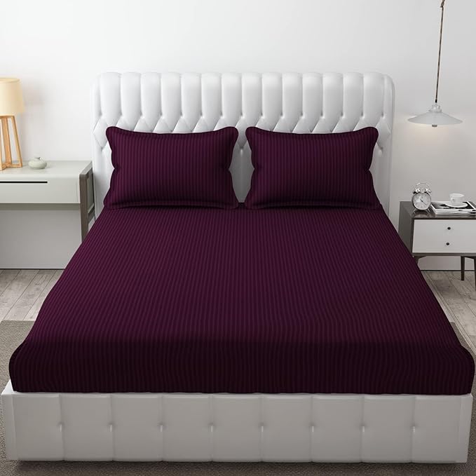 Fiora Premium Double Bedsheet (90" x 100") - 400 TC