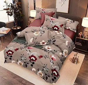 Emerelle Premium King Size Bedsheet (108" x 108"): 400 TC