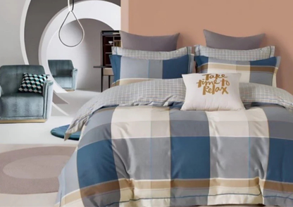 Cresienna Premium King Size Bedsheet (108" x 108") - 400 TC