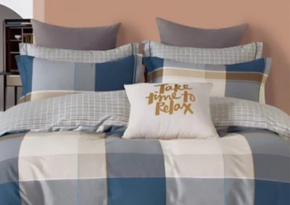 Cresienna Premium King Size Bedsheet (108" x 108") - 400 TC